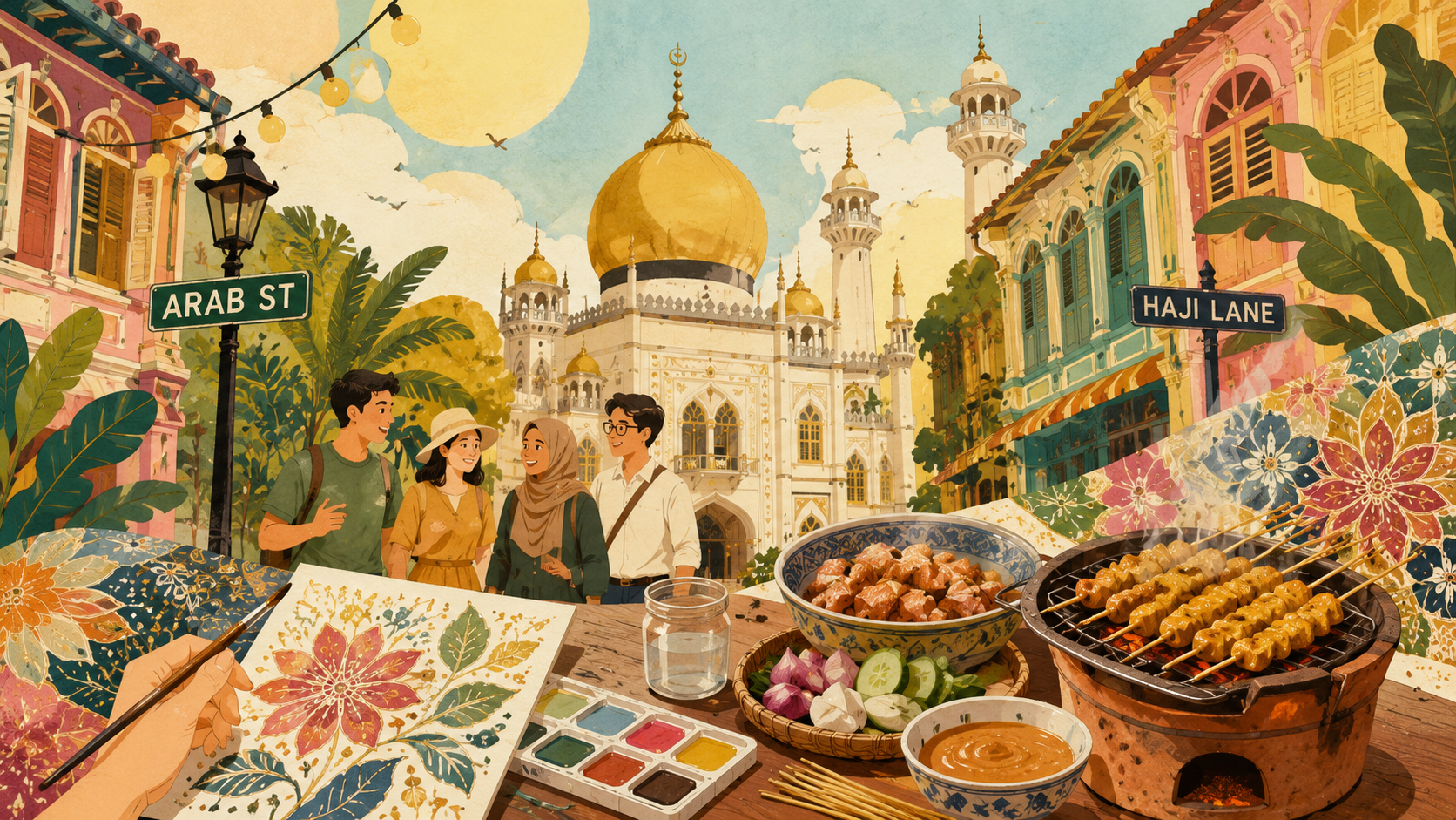When Heritage Echoes: Whispers, Flavours, and  Craftsmanship in Kampong Glam - Photo 1 of 12