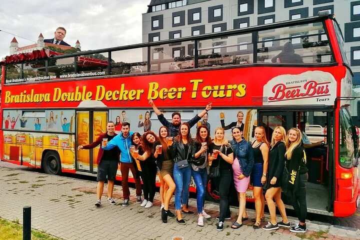 Bratislava Double Decker Beer Tour - Photo 1 of 6