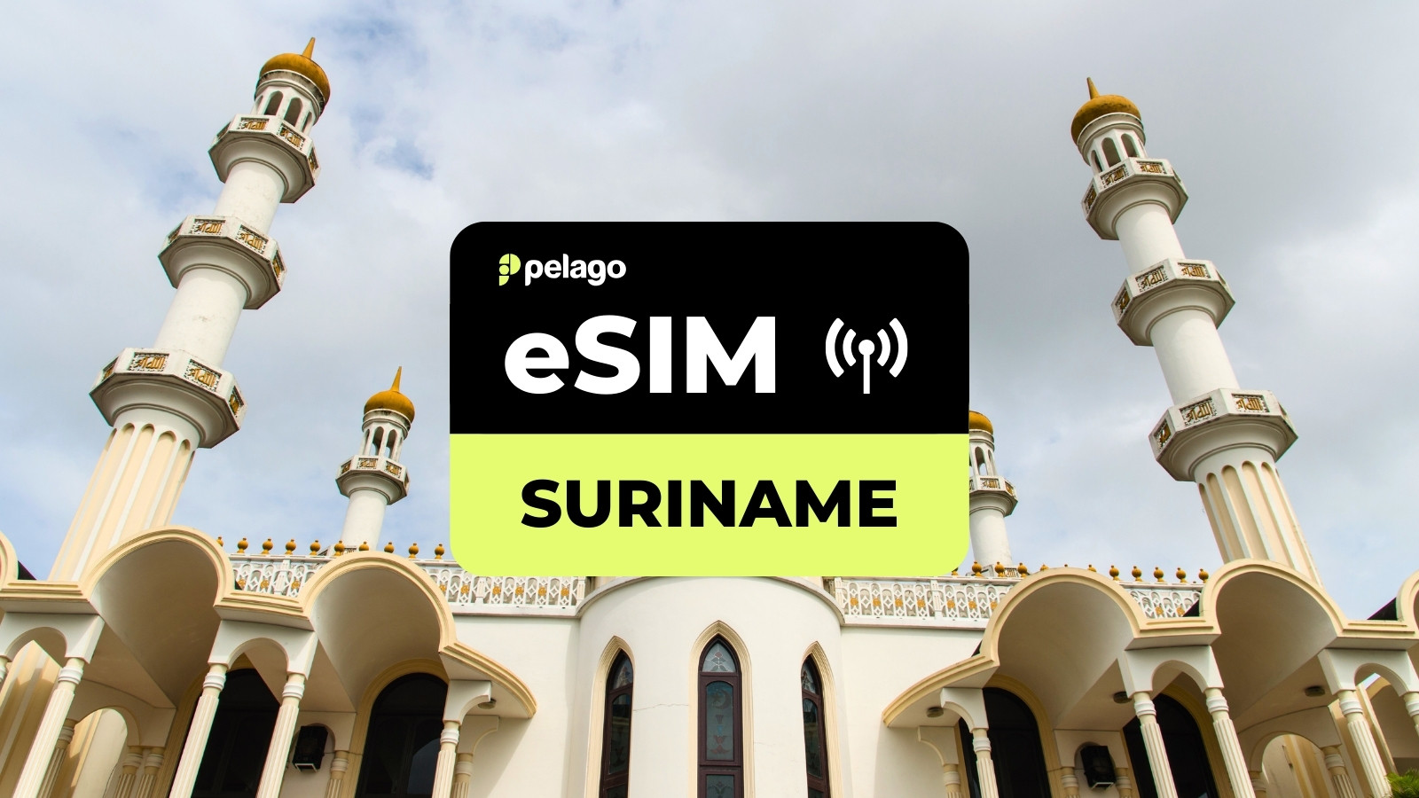 Suriname eSIM by Pelago - Photo 1 of 1
