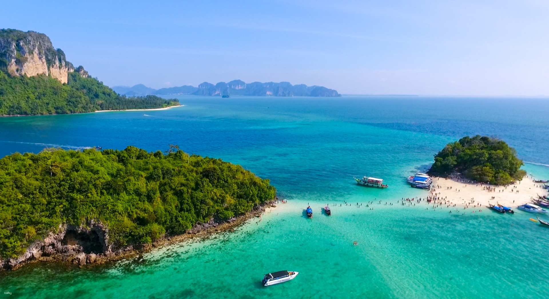 Discover the beauty of Krabi’s four islands where the clear waters invite you to snorkel among colorful marine life relax on serene beaches and explore hidden sea caves.