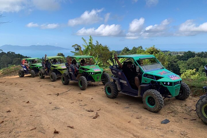 Experience Koh Samui like never before navigating scenic trails in your own 4WD Buggy. Discover breathtaking views and lush landscapes while enjoying a unique adventure with friends or loved ones.