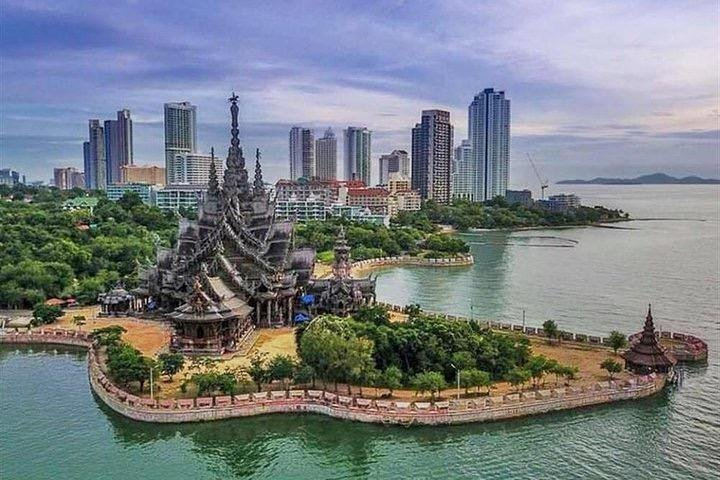 Discover Pattaya's stunning sights from the intricate Sanctuary of Truth to the serene coastal views offering unforgettable moments and perfect photo opportunities at every turn. Experience the city like never before!
