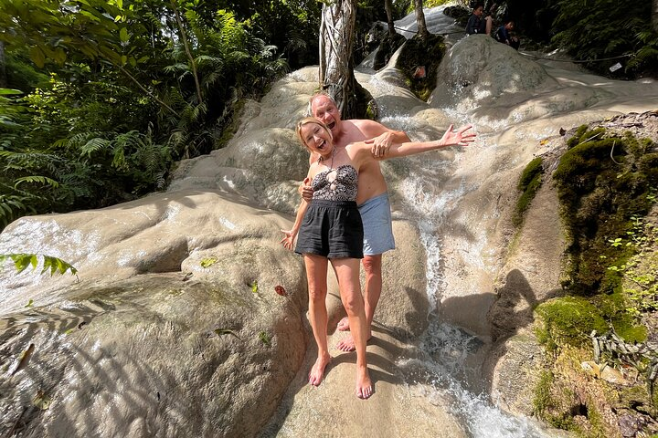 Amazing Sticky Waterfall with Local Expert Yummy Food and Fruits - Photo 1 of 8