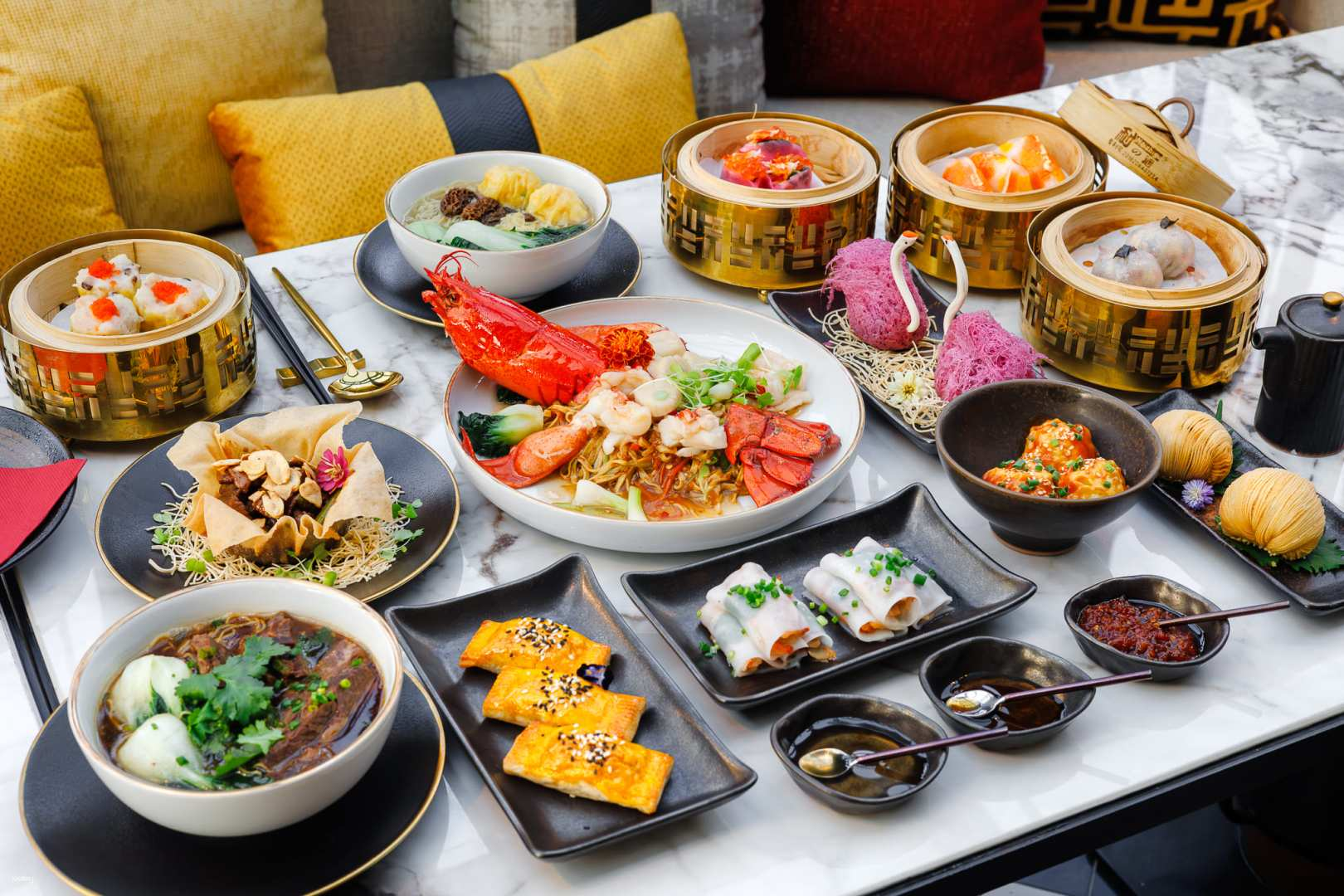 Indulge in exquisite dim sum and specialty cocktails while enjoying scenic river views at Asiatique Ancient Tea House a unique culinary destination in Bangkok. Perfect for food enthusiasts!