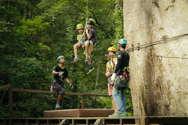 Flying Hanuman Ziplines 28 platform With Lunch & Transfer RoundTrips