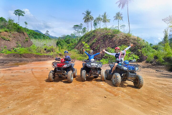 ride atv through different terrains