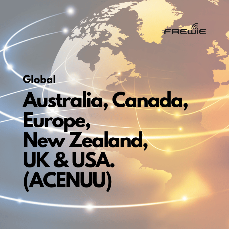 Aust, Canada, Europe, New Zealand, UK & USA (SP) eSIM - Photo 1 of 1