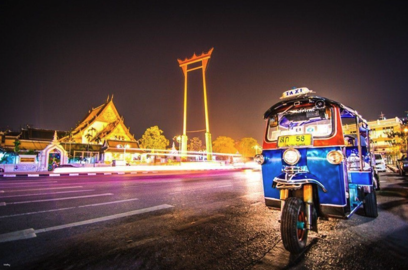 Experience the charm of Bangkok at night cruising in a tuk-tuk to iconic sites like Wat Pho and enjoying scenic riverside moments before leisurely exploring Asiatique.