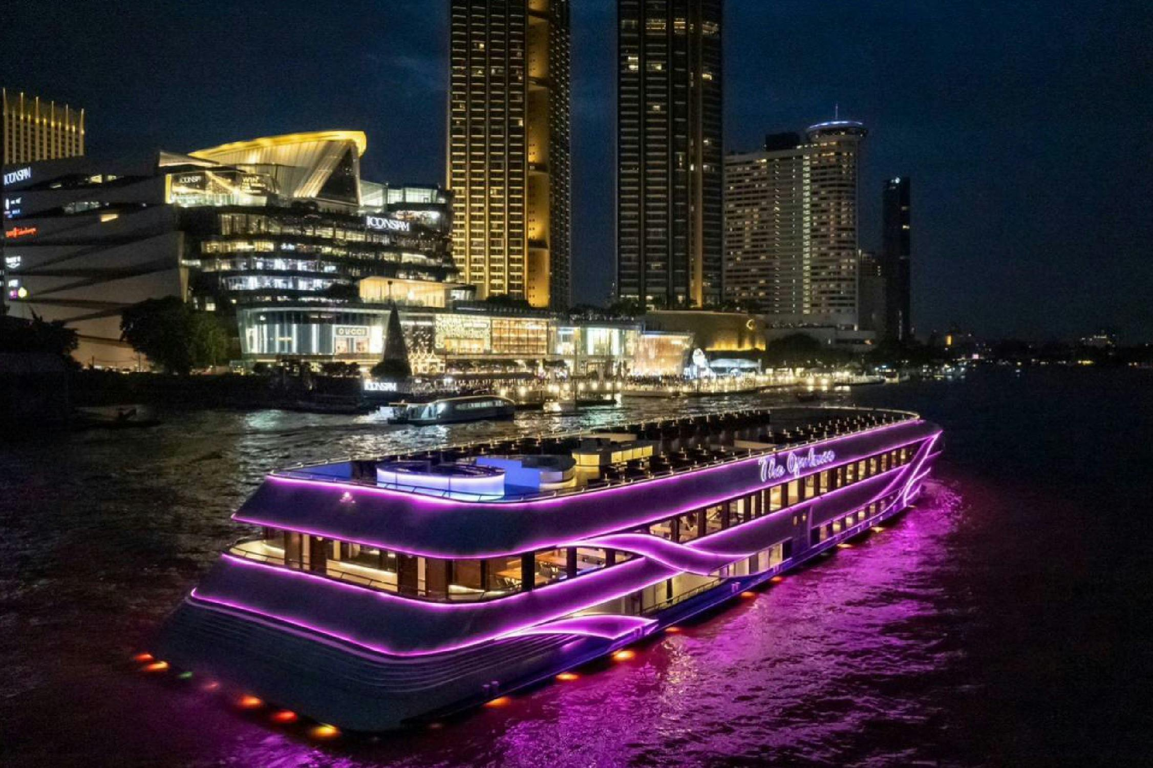 Bangkok: Opulence Luxury Chao Phraya Dinner Cruise + Hotel Transfer - Photo 1 of 8