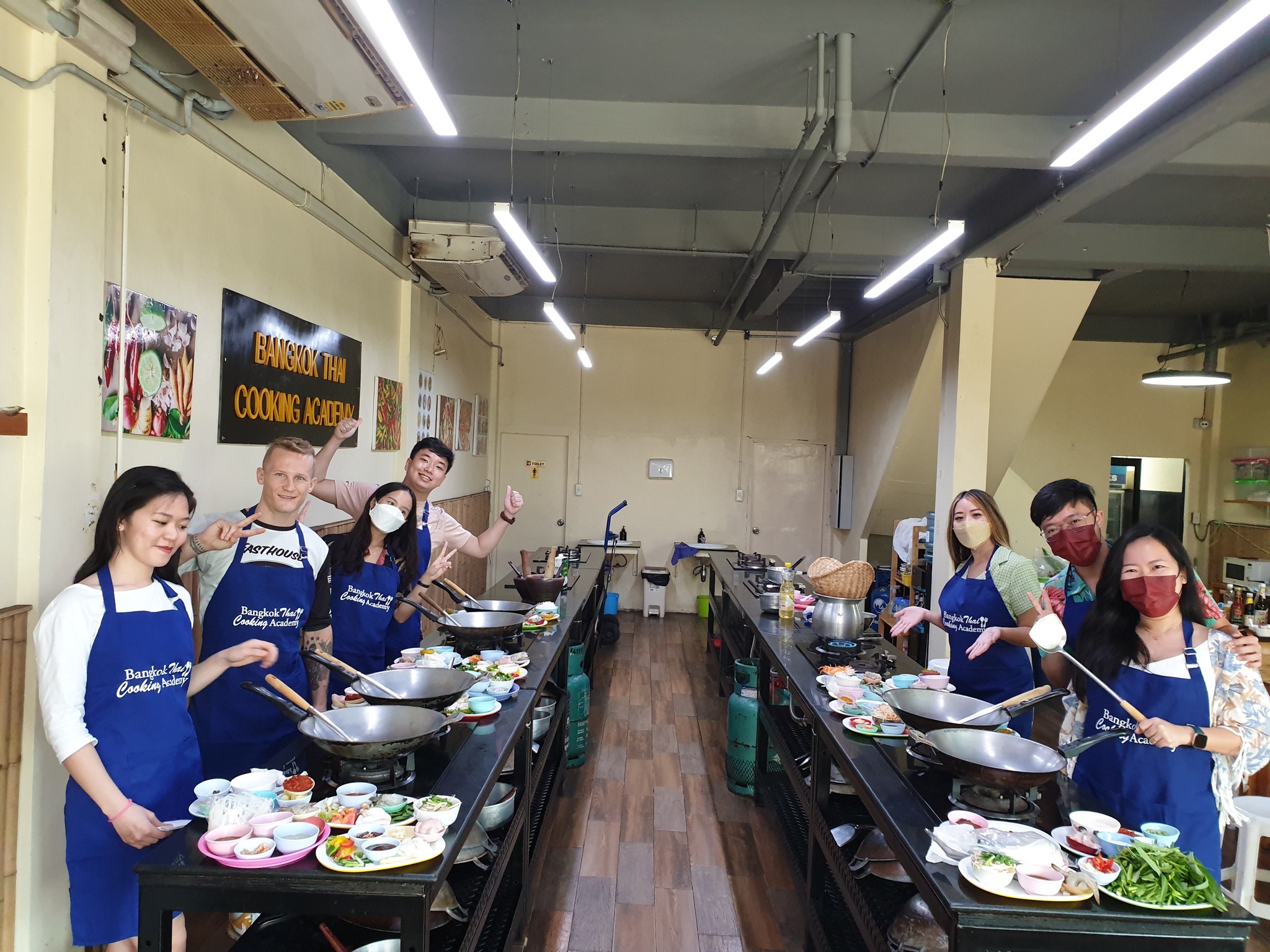 Immerse yourself in hands-on cooking as you and fellow learners create authentic Thai dishes. Experience the joy of crafting and tasting your culinary masterpieces alongside expert guidance.