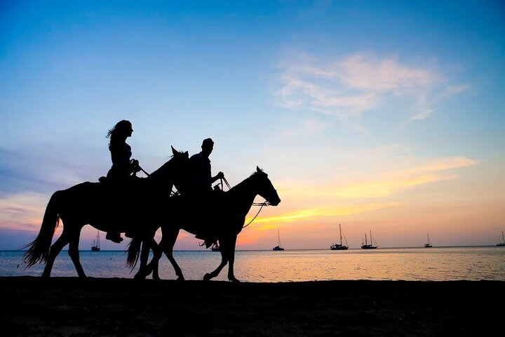 Beach Horse Riding At Sunset In Phuket - Photo 1 of 17