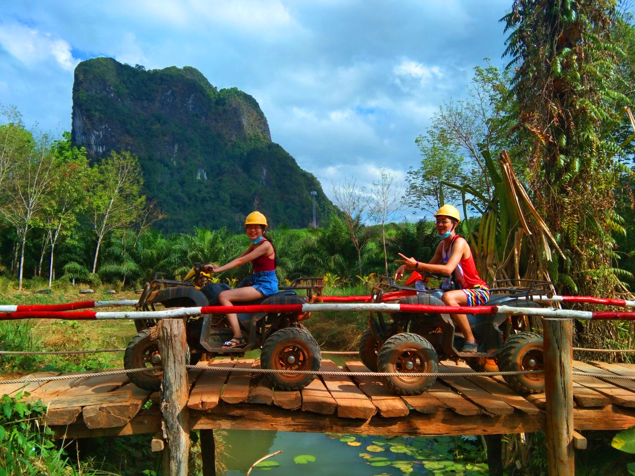 Kayaking at Sra Kaew Blue Lagoon and ATV Adventure - Photo 1 of 8