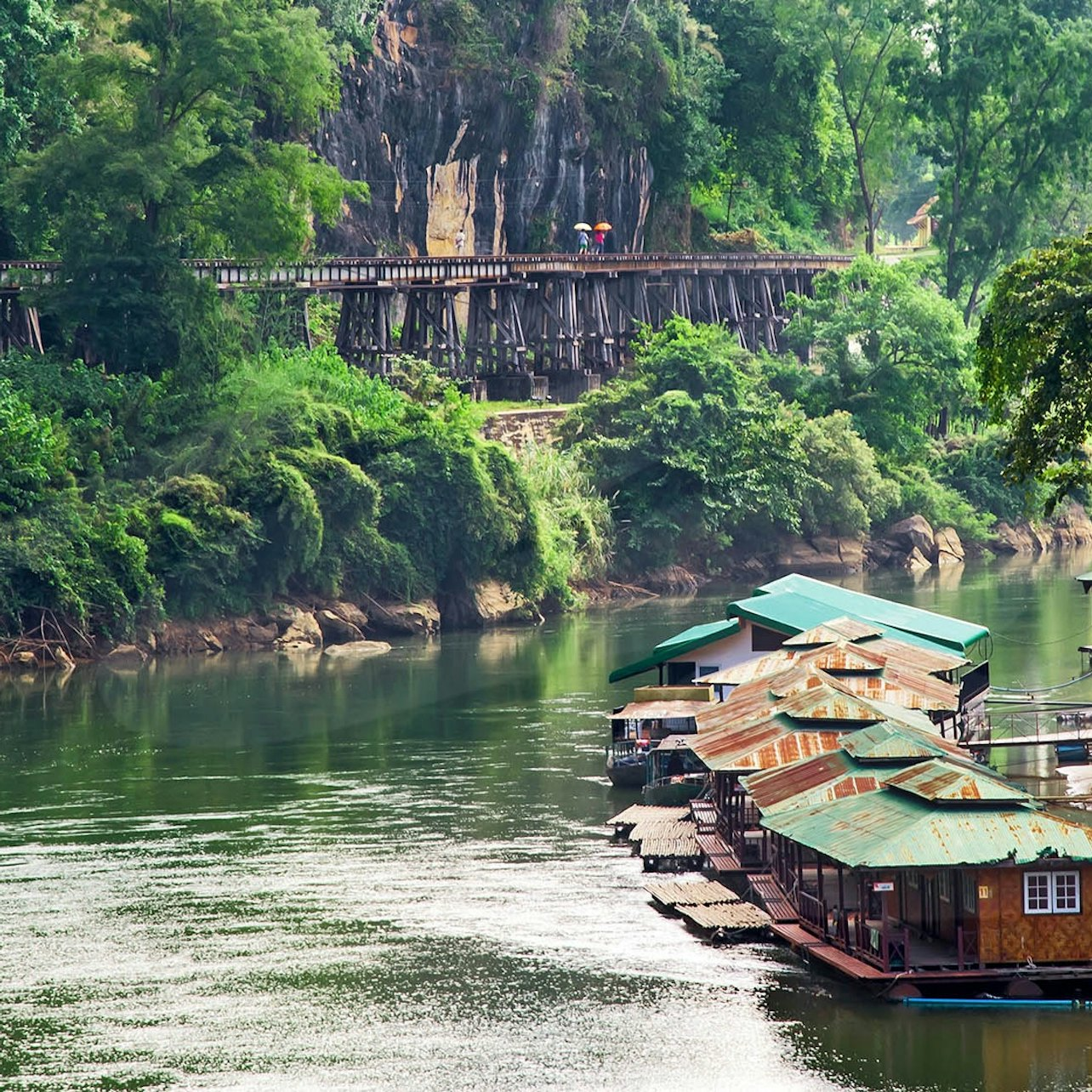Bridge On The River Kwai Tour: Speedboat, Train Ride & Lunch from Bangkok - Photo 1 of 13