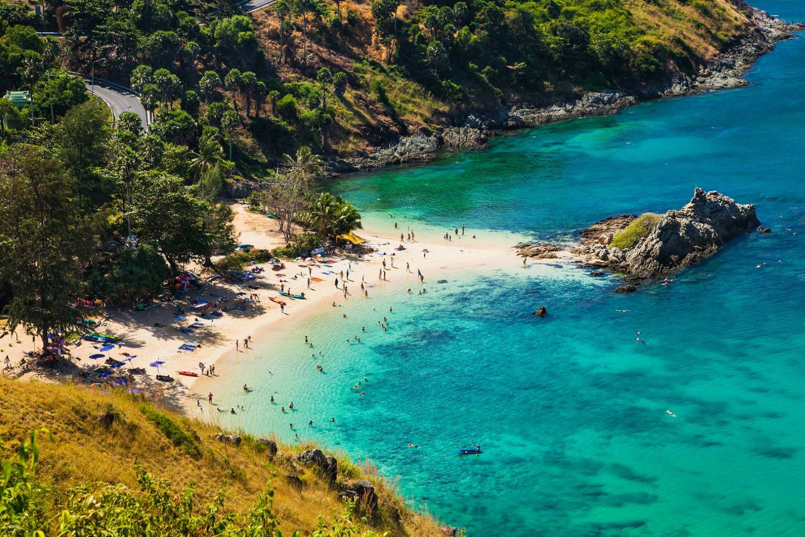 Catamaran Day Tour from Phuket | Coral Island, Racha Island & Promthep Cape Sunset - Photo 1 of 9