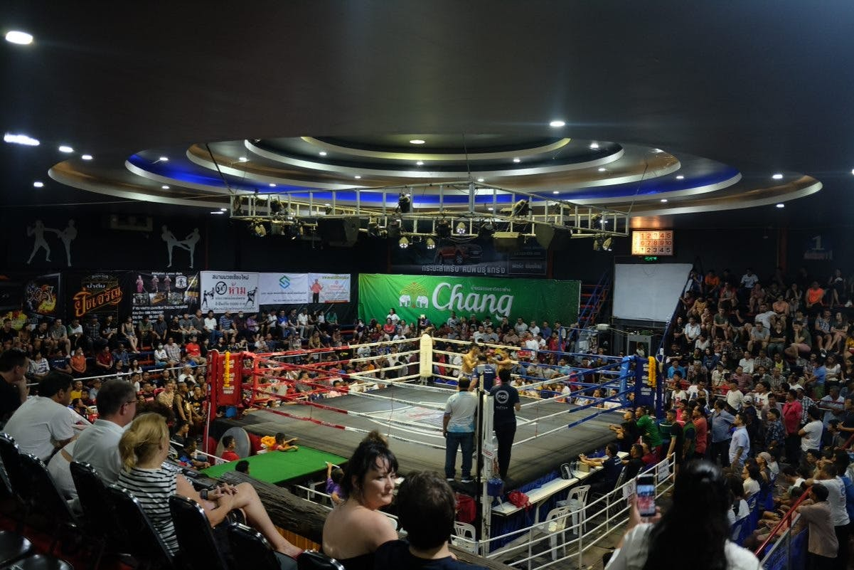 Chiang Mai Boxing Stadium: Muay Thai Match Entry Ticket - Photo 1 of 4