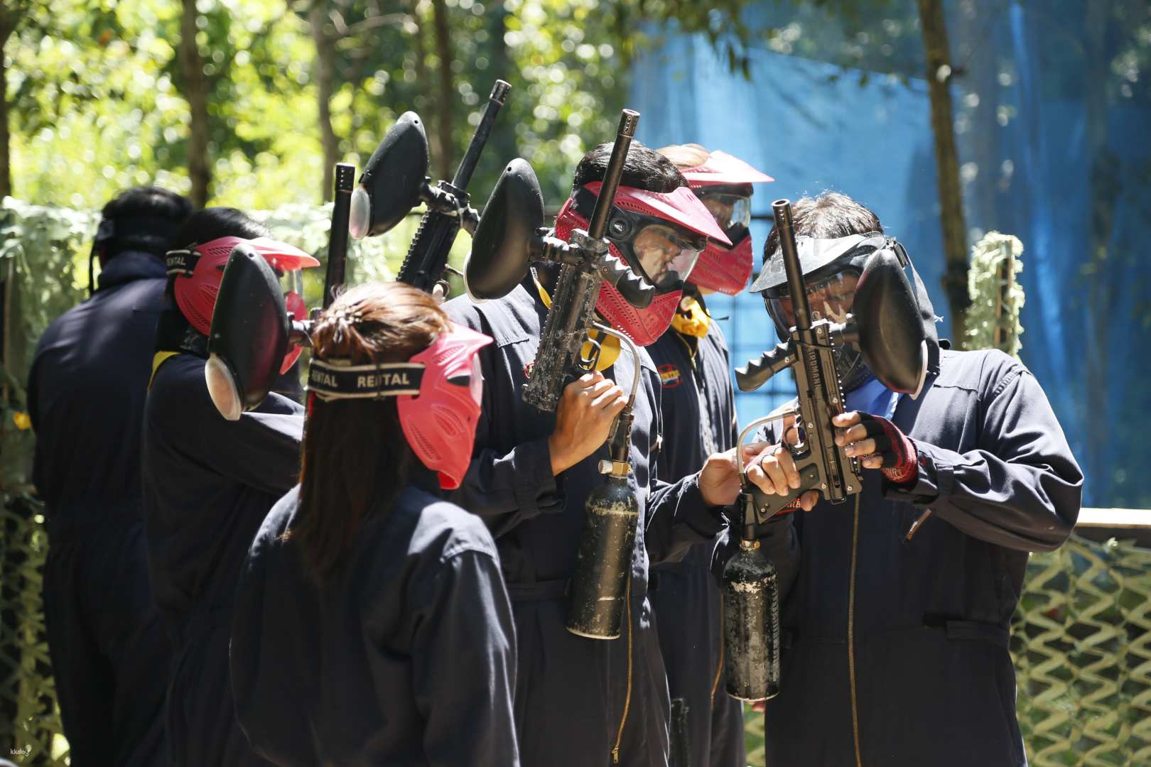 Gear up with friends for an action-packed paintball adventure at X-Centre maneuvering through obstacles and aiming for victory under the lush Chiang Mai canopy. Excitement awaits!