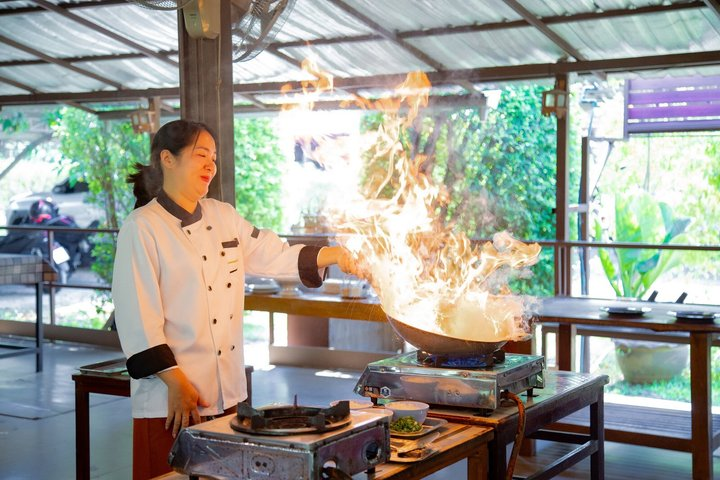 Cooking with Fresh Ingredients at Organic Farm with Local Market - Chiang Mai - Photo 1 of 25