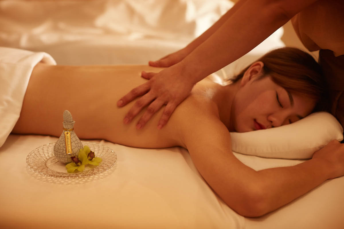 Indulge in pure relaxation with a soothing massage enveloped in a serene space where the stresses of life melt away enhancing your travel experience in Bangkok.