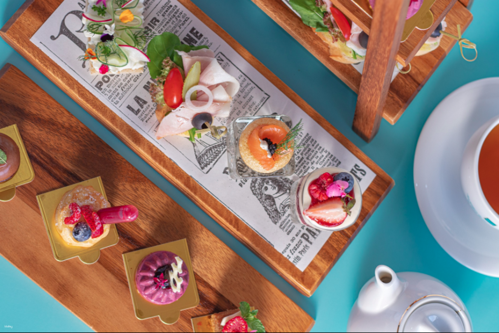 Savor an exquisite afternoon tea at Drift with delightful treats set against the stunning backdrop of Pattaya Bay. A perfect blend of taste and scenery awaits.