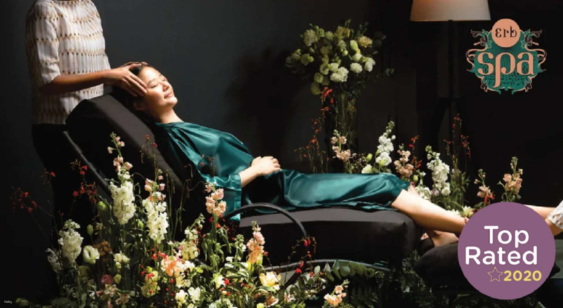 Indulge in serenity at Erb Spa where natural ingredients rejuvenate your body. Experience diverse massages and let chronic pains melt away amid a tranquil setting filled with blooms.