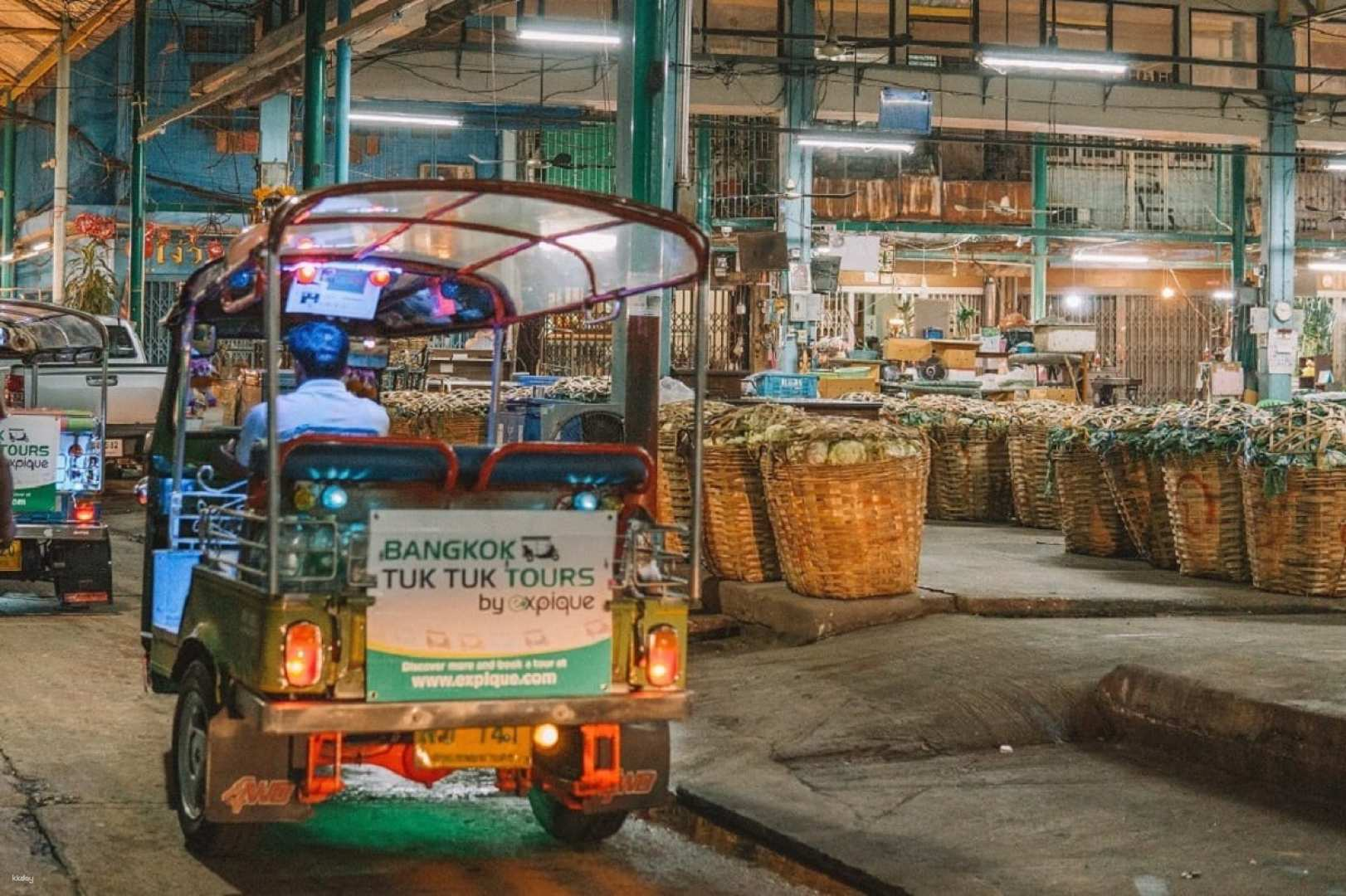 Discover Bangkok's culinary secrets while navigating bustling markets and sampling local delicacies from street vendors all from the comfort of a traditional tuk-tuk ride.