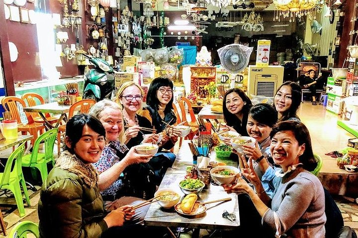 Savor authentic Thai delicacies while sharing stories and laughter with fellow travelers all in the heart of Bangkok's bustling food scene. Experience local culture through its vibrant street food offerings.