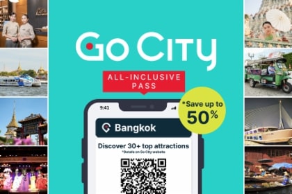 Unlock Bangkok's treasures with seamless access to 30+ attractions. Explore iconic sites enjoy unique activities and curate your perfect itinerary—all with the convenience of a digital pass.