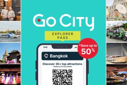 Discover Bangkok's wonders with the Go City Explorer Pass. Enjoy top attractions and experiences with remarkable savings all accessible through a convenient digital pass valid for 60 days.