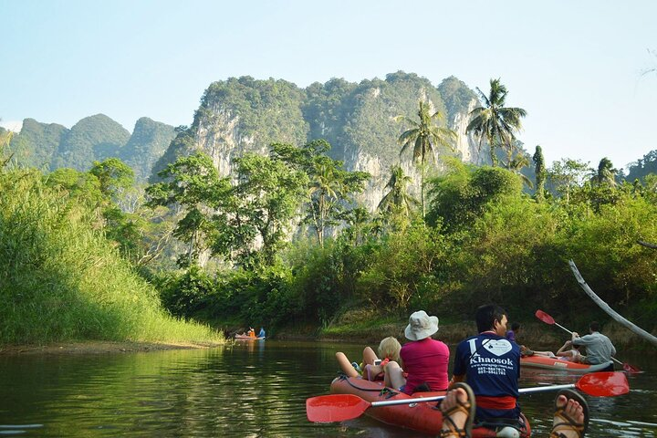 Half Day Khao Sok River Tour By Bamboo Raft From Khao Lak - Photo 1 of 21