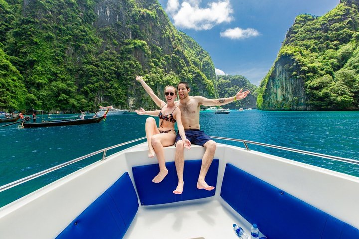 Half Day & Sunset Phi Phi Island Tour From Phi Phi by Speedboat - Photo 1 of 25