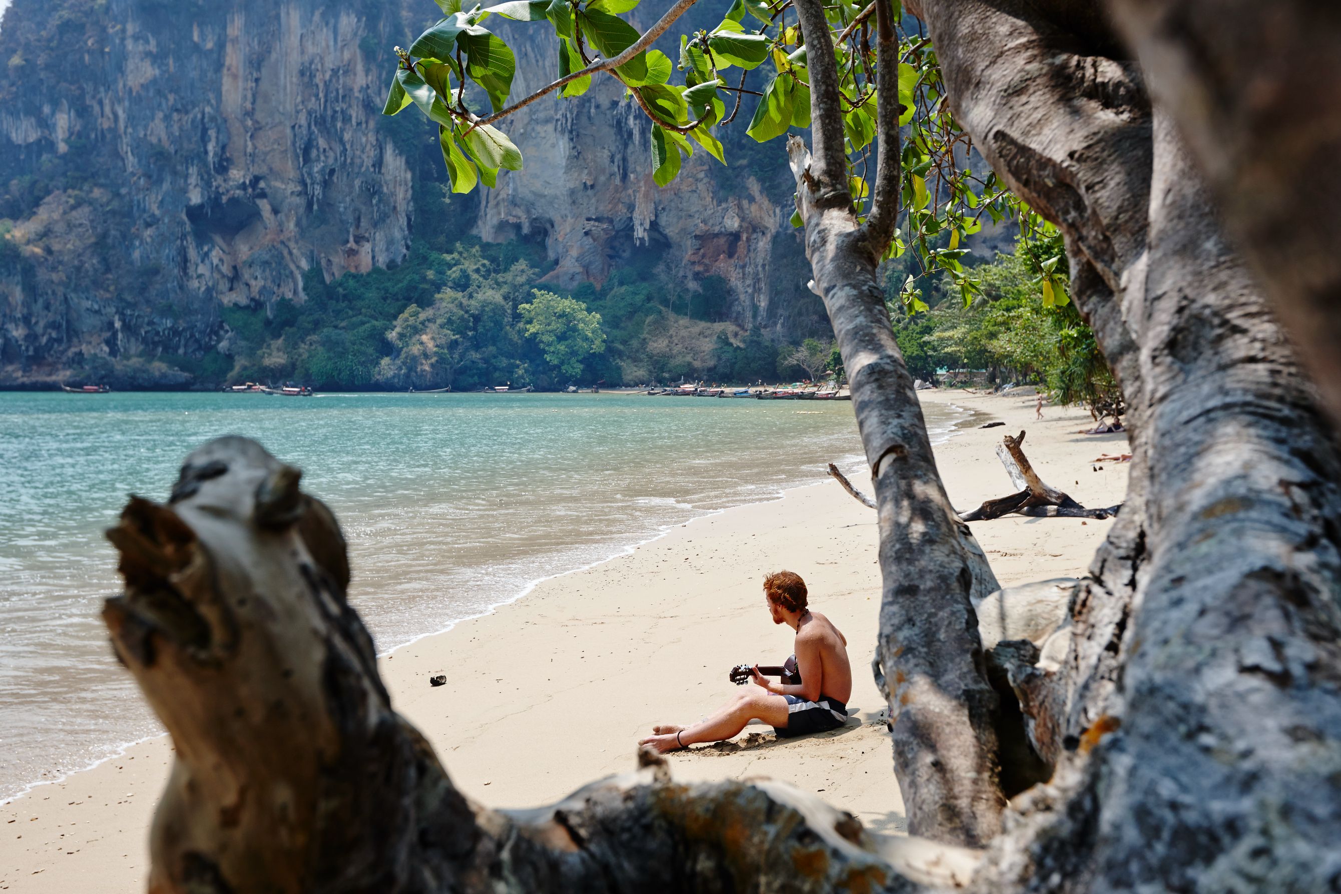 Relax on the pristine shores of Hong Island where crystal-clear waters meet secluded coves. Discover serene landscapes and enjoy memorable moments while soaking in the beauty of Thailand's coastline.