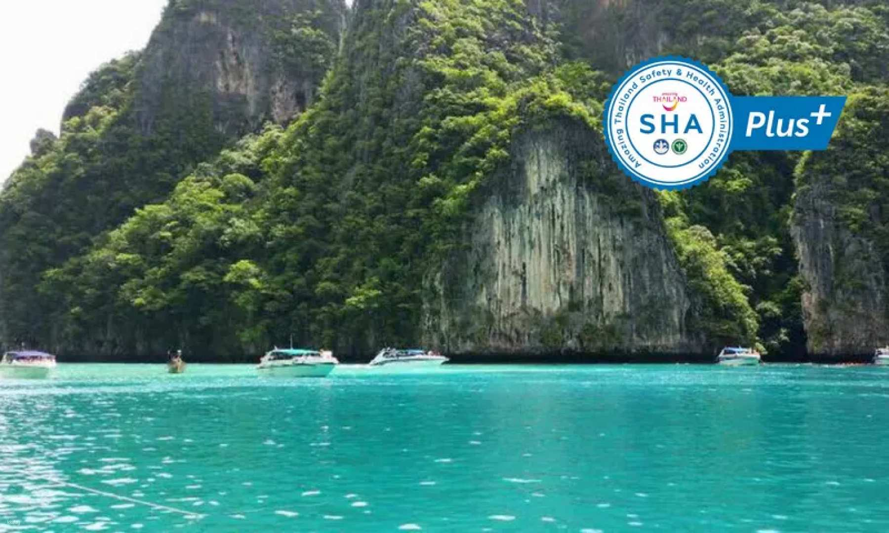 Discover stunning limestone cliffs and turquoise waters as you glide past the Phi Phi Islands. Relax on pristine beaches snorkel with sea life and soak in the sun.