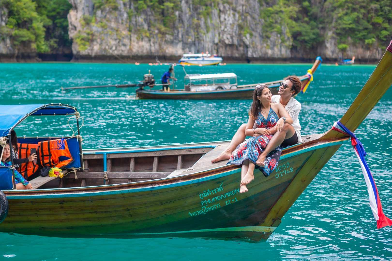 Island Hopping: Phi Phi, Maya, Maiton, Bamboo & Khai Islands by Speedboat or Speed Catamaran - Photo 1 of 9