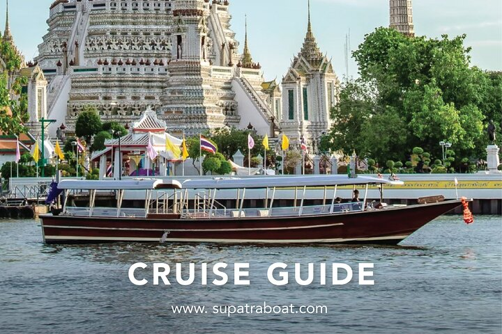 Experience the charm of Bangkok's historic sites as you glide along the Chao Phraya River soaking in scenic views and local culture from a private boat. Perfect for unforgettable moments with loved ones.