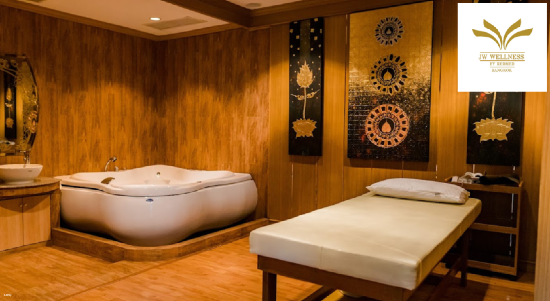 Indulge in a serene escape at JW Wellness Fitness & Spa where luxurious spaces and expert therapies elevate your relaxation experience. Unwind and rejuvenate amid sophisticated surroundings.