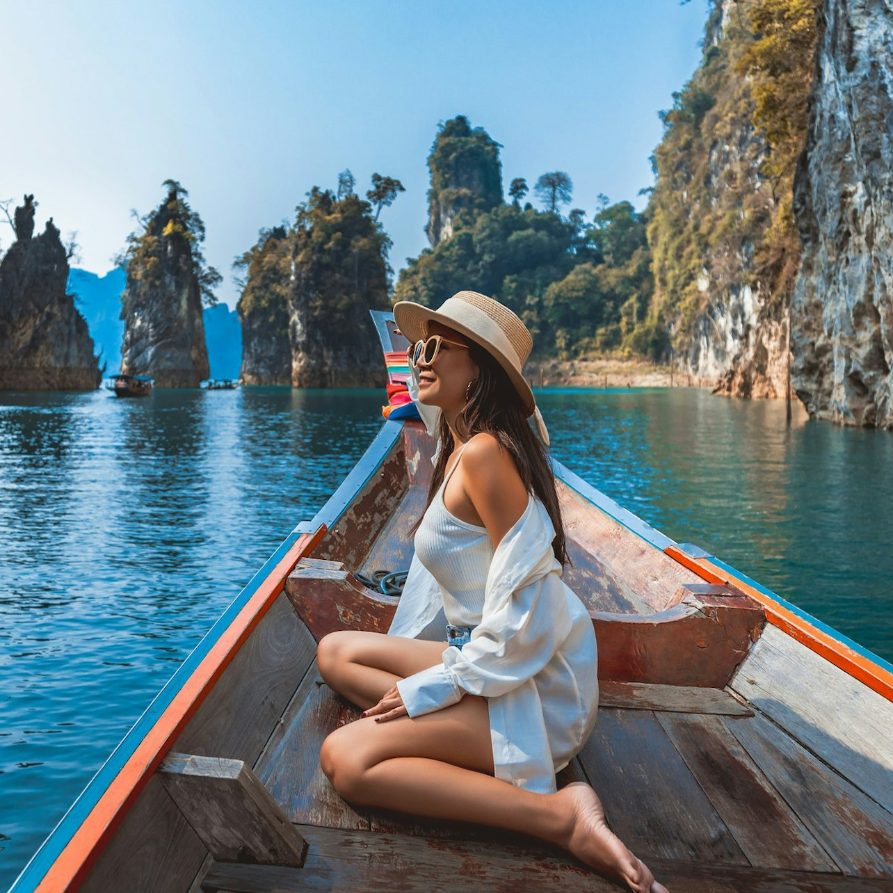 Khao Sok: Private Longtail Boat Tour at Cheow Lan Lake - Photo 1 of 9