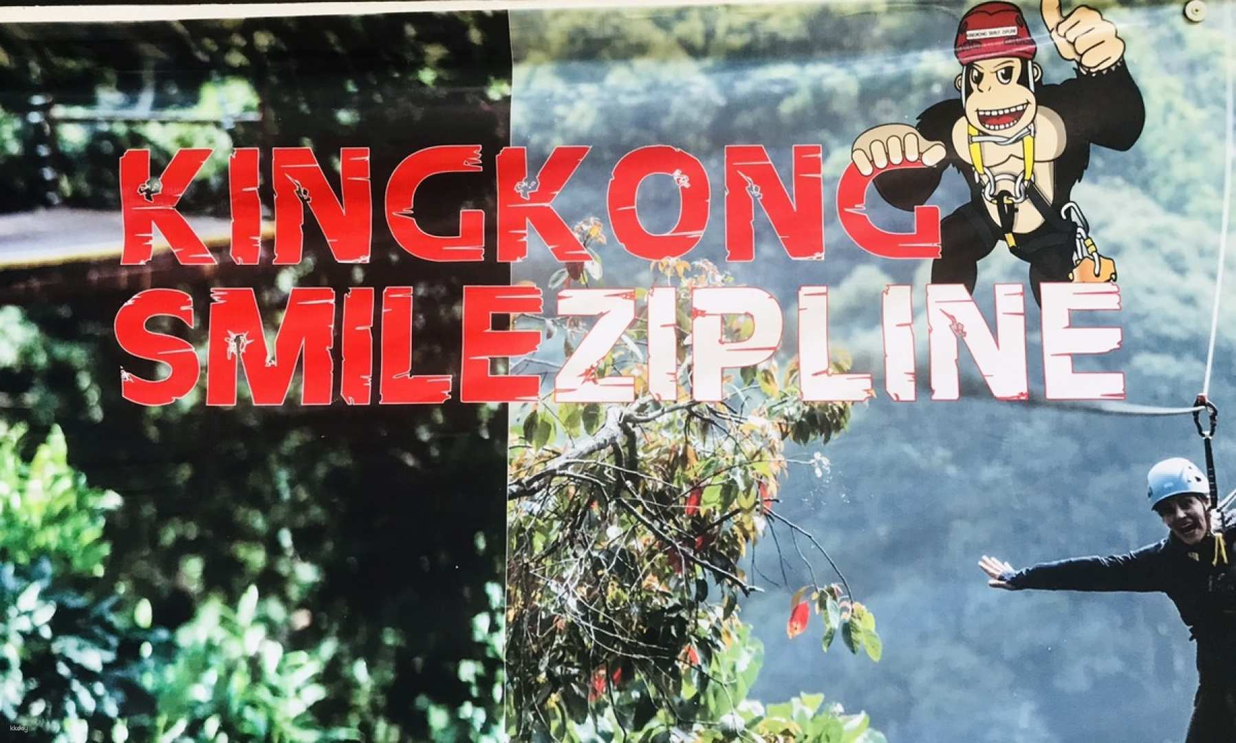 Soar above lush landscapes at Kingkong Smile Zipline where adventure meets breathtaking views. Unleash your spirit with thrilling rides and enjoy a delightful Thai feast post-adventure.