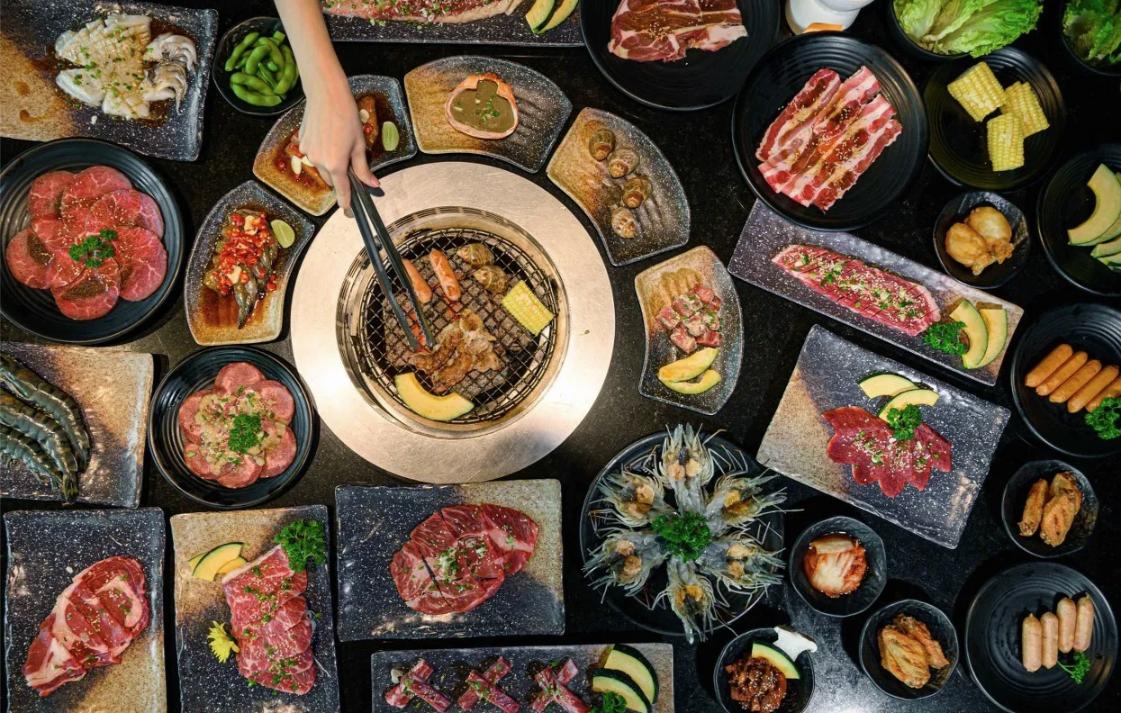 Savor an unforgettable culinary adventure at Kingkong Yakiniku Buffet Rama 9 where you grill an array of meats and seafood right at your table indulging in endless flavors.