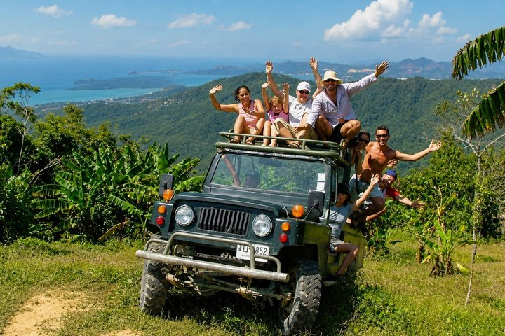 Koh Samui 4WD Jungle Jeep Safari with Waterfall & Lunch - Photo 1 of 18
