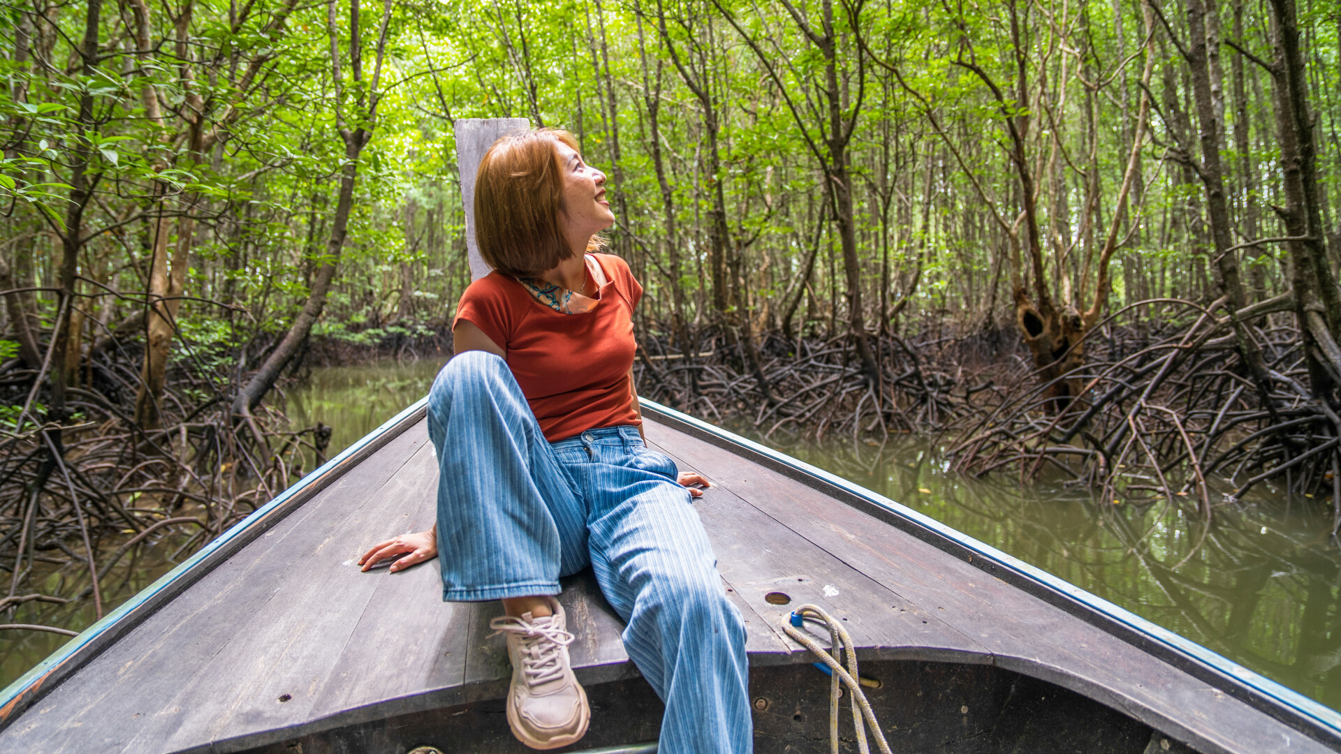 Sailing through lush mangrove forests offers a unique glimpse into Koh Klang's serene beauty. Experience the tranquility as you explore the island’s rich culture and natural wonders.