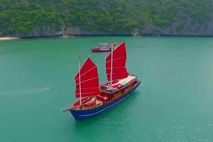 Red Baron Sunset Dinner Cruise Koh Samui Buffet & Transfer - Photo 1 of 18
