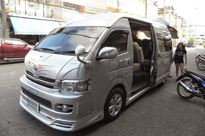 Experience seamless travel from Krabi to Hat Yai in a comfortable air-conditioned van featuring hotel pickup and direct routes for a hassle-free journey through Thailand's beautiful landscapes.