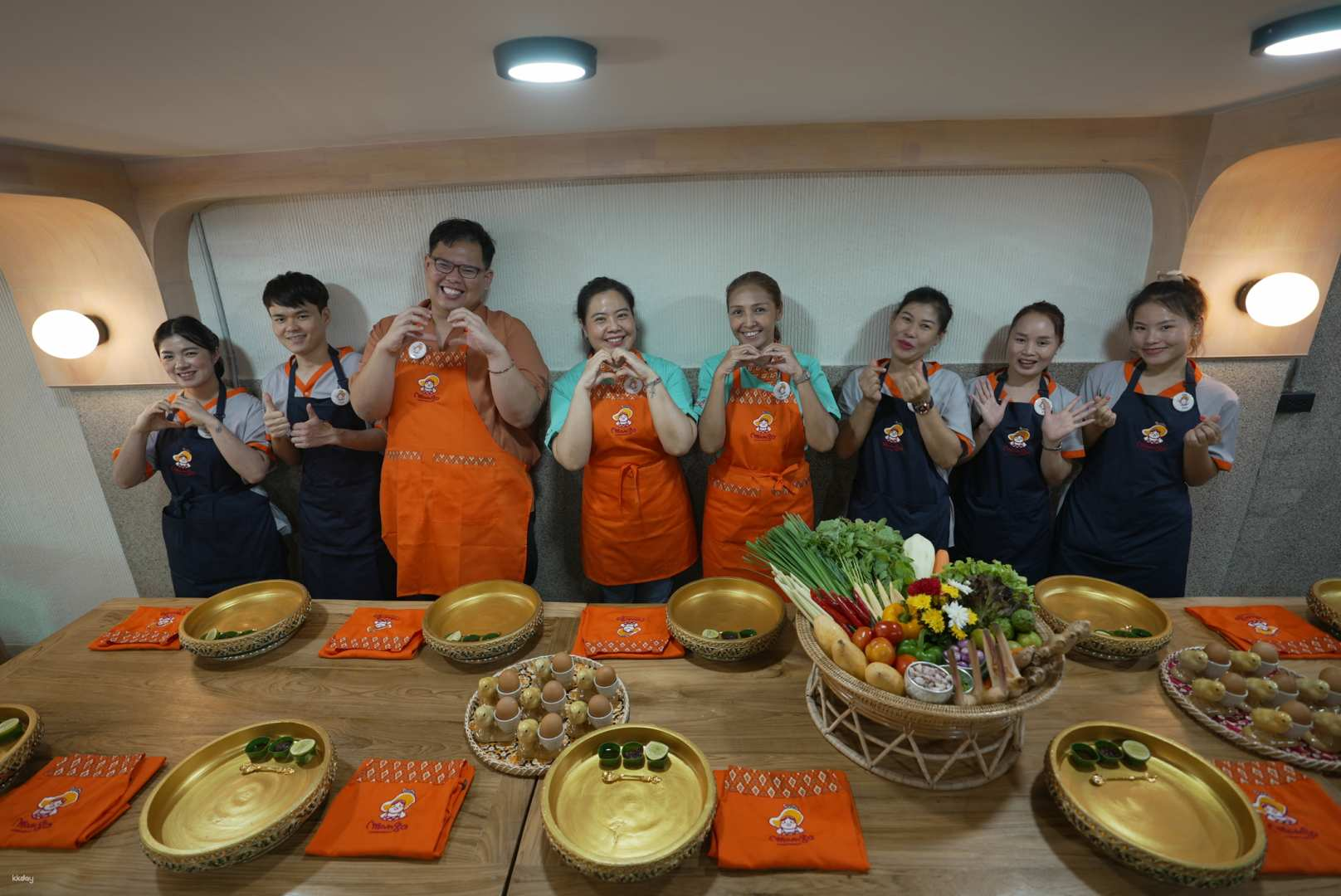 Join in the fun of preparing classic Thai dishes at Mango Cooking School where professional chefs guide you through cooking with fresh ingredients creating delicious memories together.