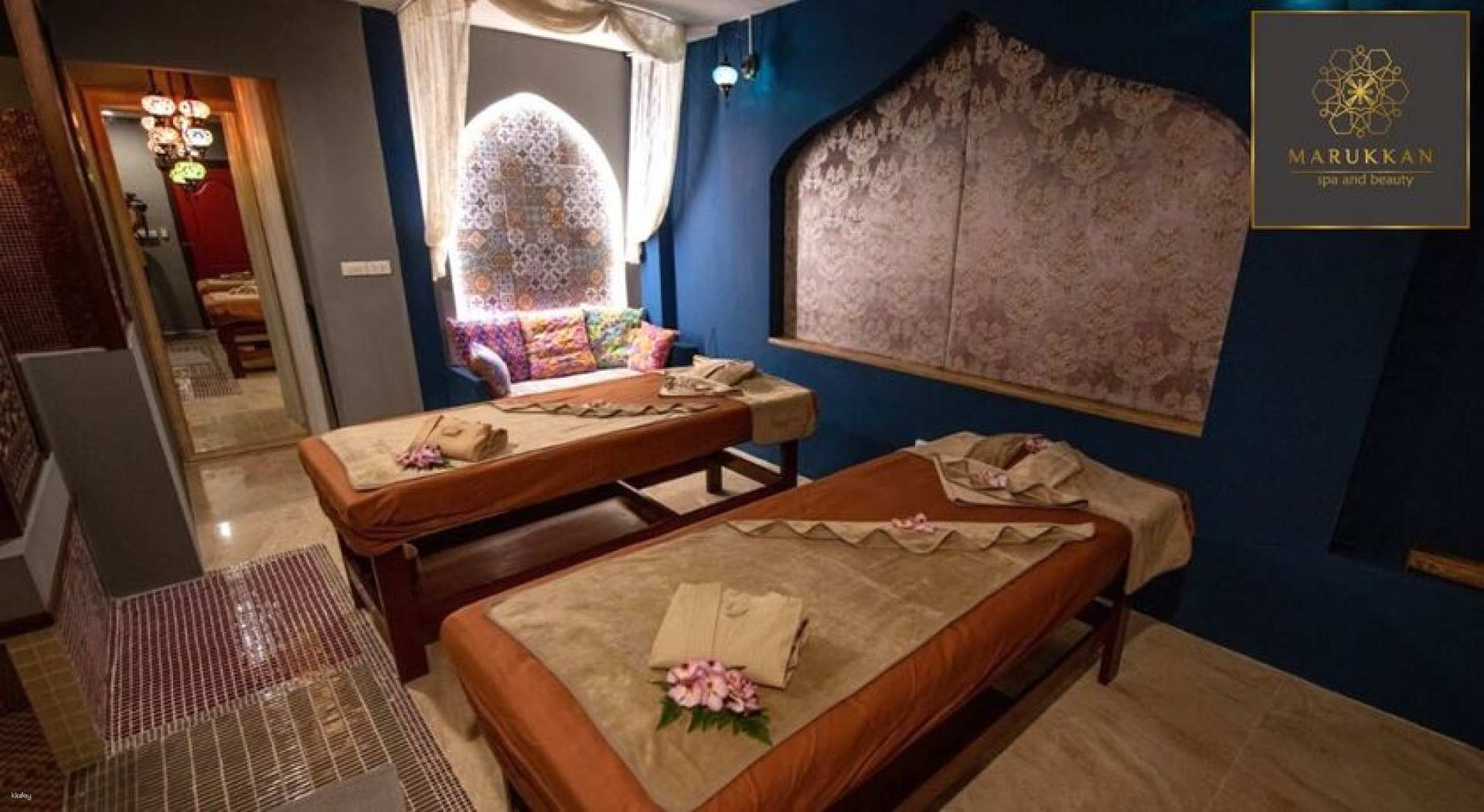 Immerse yourself in the serene ambiance of Marukkan Spa where expert Thai massages and premium treatments await offering the perfect escape from everyday stress. Relax and rejuvenate in this tranquil haven.