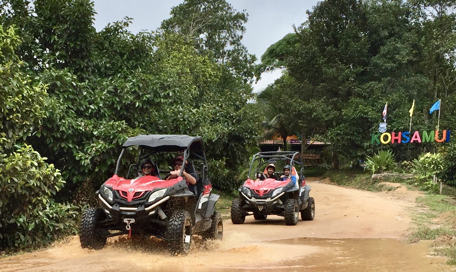 Embark on a remarkable journey through lush jungles and rugged trails where stunning views and hidden waterfalls await. Experience the essence of Koh Samui from an exciting perspective on your ATV.