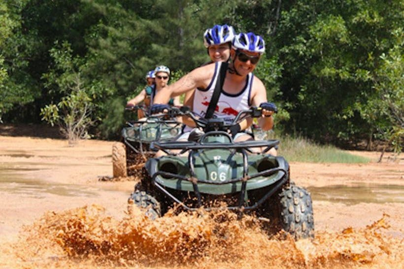 Phuket: Guided ATV Mangrove Jungle & Hidden Beach Tour + Transportation - Photo 1 of 8