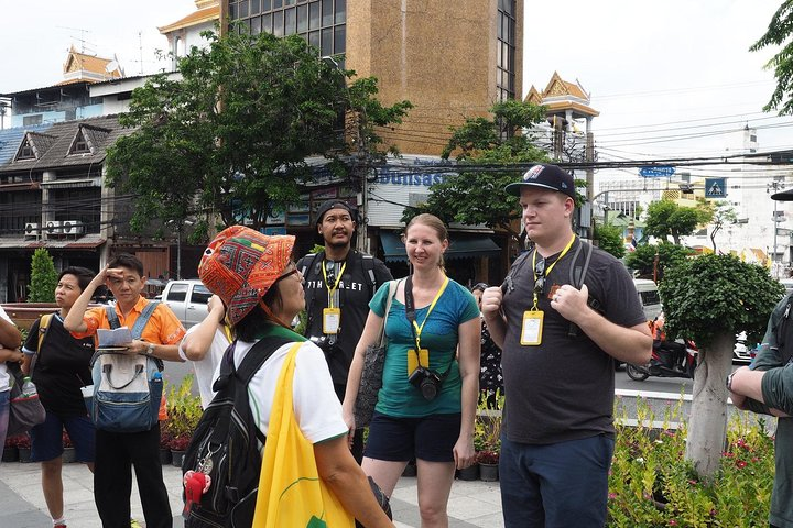Discover Bangkok’s rich history on foot engaging with local guides and fellow travelers while exploring the city’s iconic landmarks and hidden gems in an unforgettable experience.