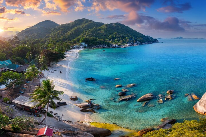 Explore Koh Samui's stunning coastlines and crystal-clear waters discovering tranquil beaches and unique rock formations while indulging in local cuisine and rich cultural experiences on your private tour.