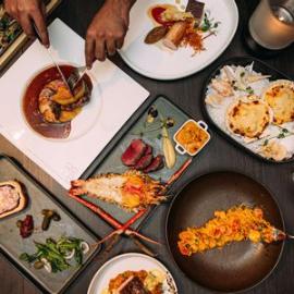 Indulge in the luxury of prime beef and fresh seafood complemented by stunning views of the Bangkok skyline. Perfect for any occasion from casual dining to special celebrations.