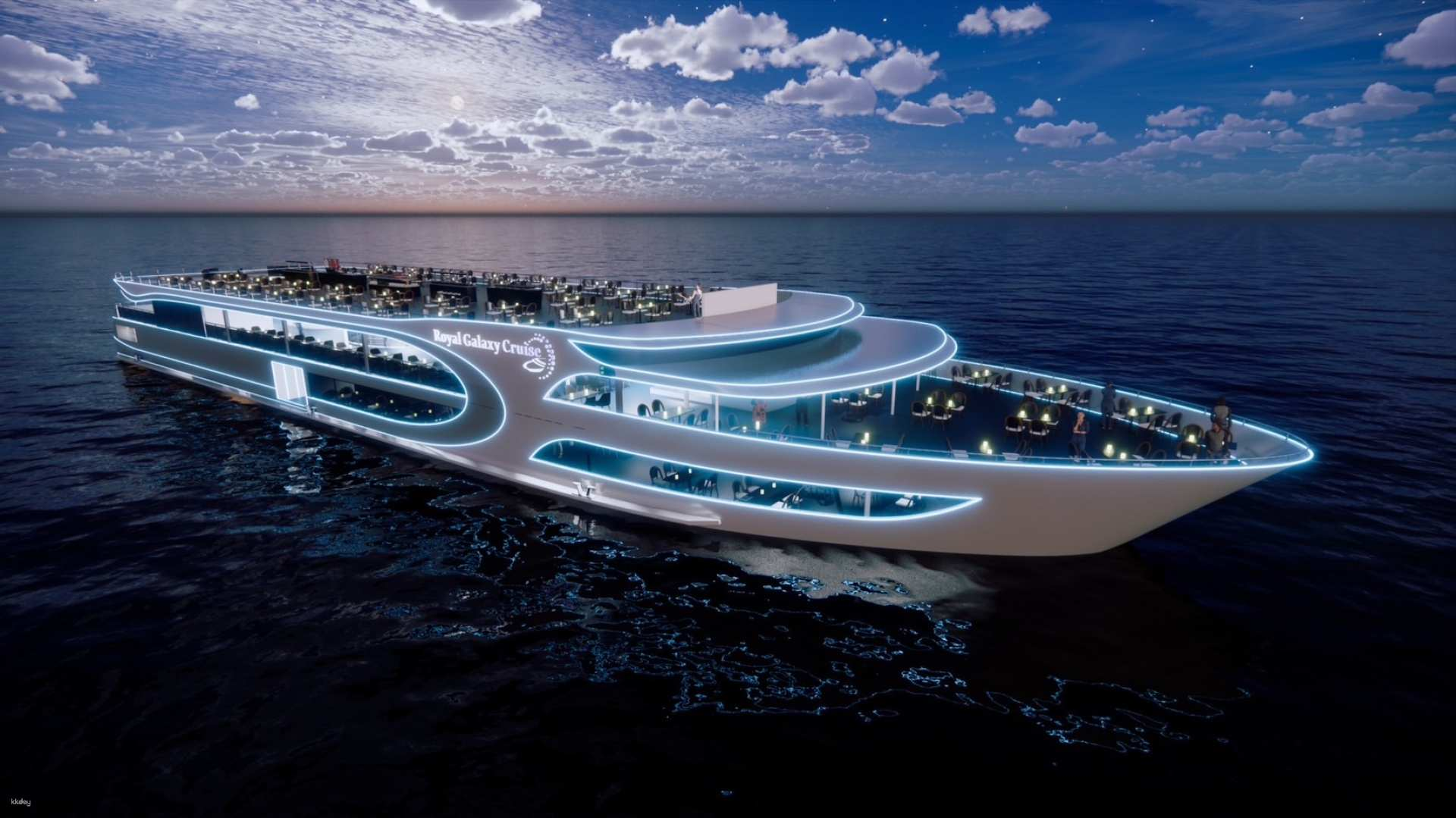 Float through Bangkok's night savoring a delicious buffet while enjoying live music and stunning views of the skyline and temples on the Royal Galaxy Cruise along the Chao Phraya River.